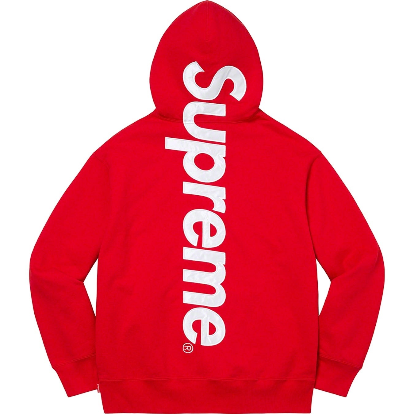 Satin Appliqué Hooded Sweatshirt view 13